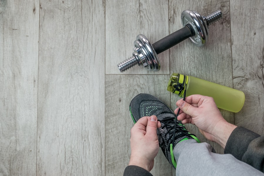 Photo exercise arms without equipment